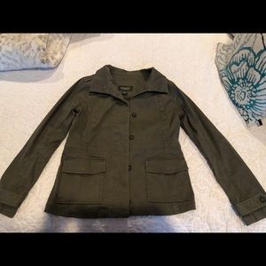 Eddie Bauer women’s olive jacket